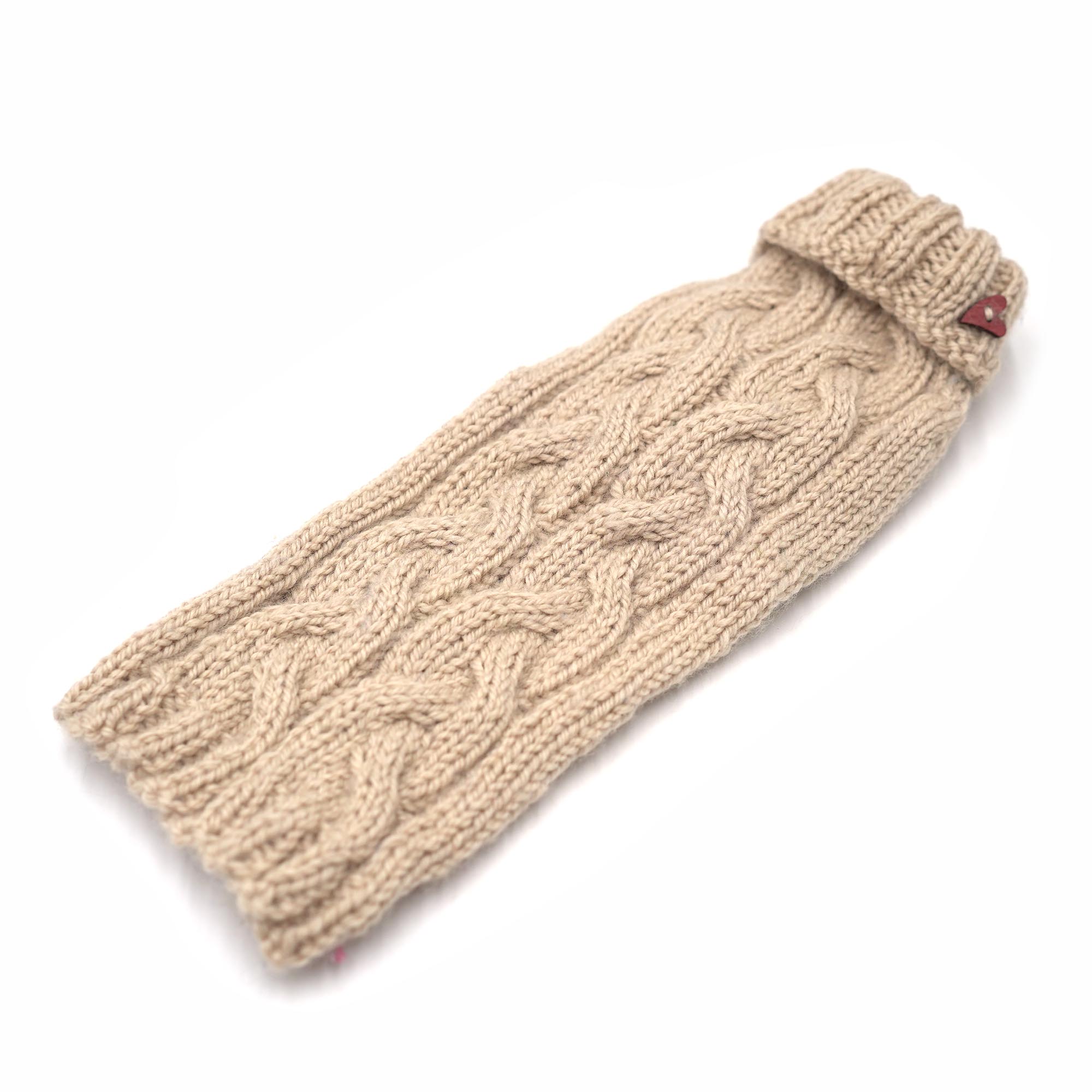 Pullover 30cm Beige (extra langen Bauch)