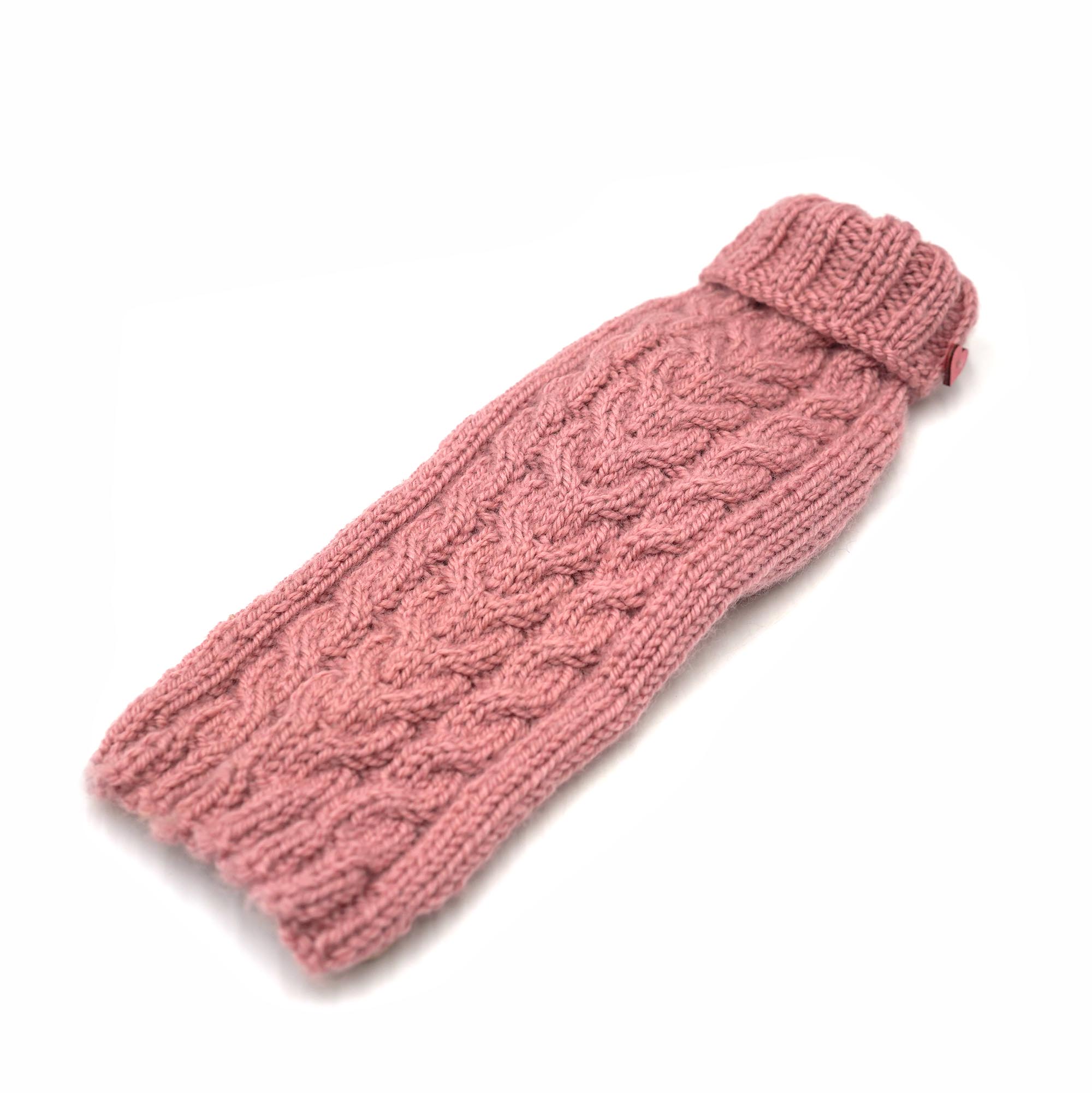 Pullover 31cm Altrosa (lang gestrickten Bauch)