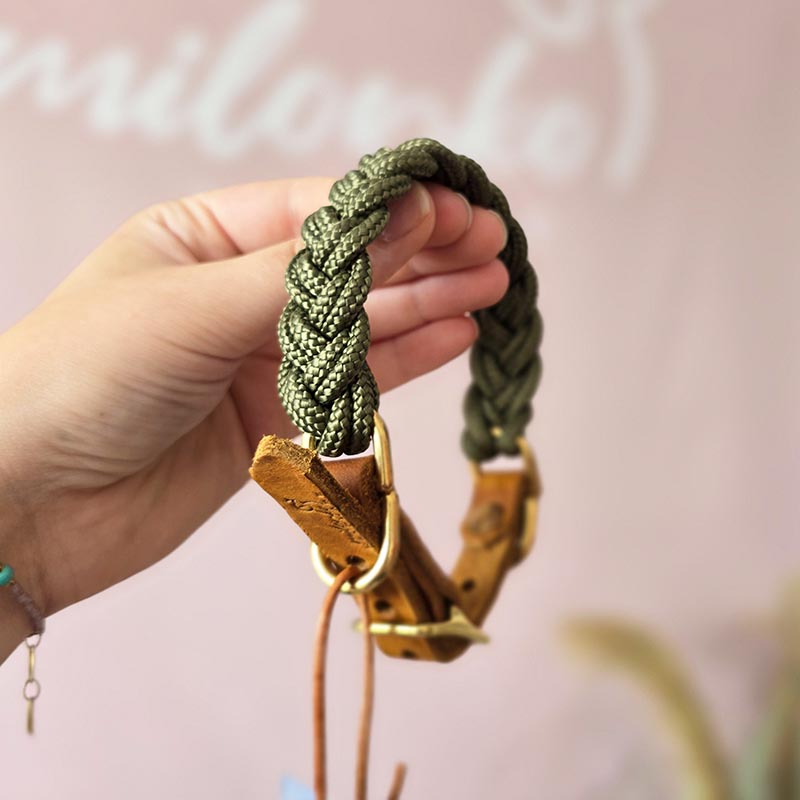 Olive geflochten HU25-30cm