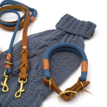 Pullover 40cm Taubenblau