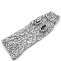 Pullover 38cm Grau x Weiß